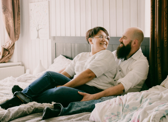 séance photo couple studio à domicile shooting