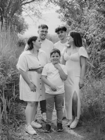 séance photo famille studio shooting